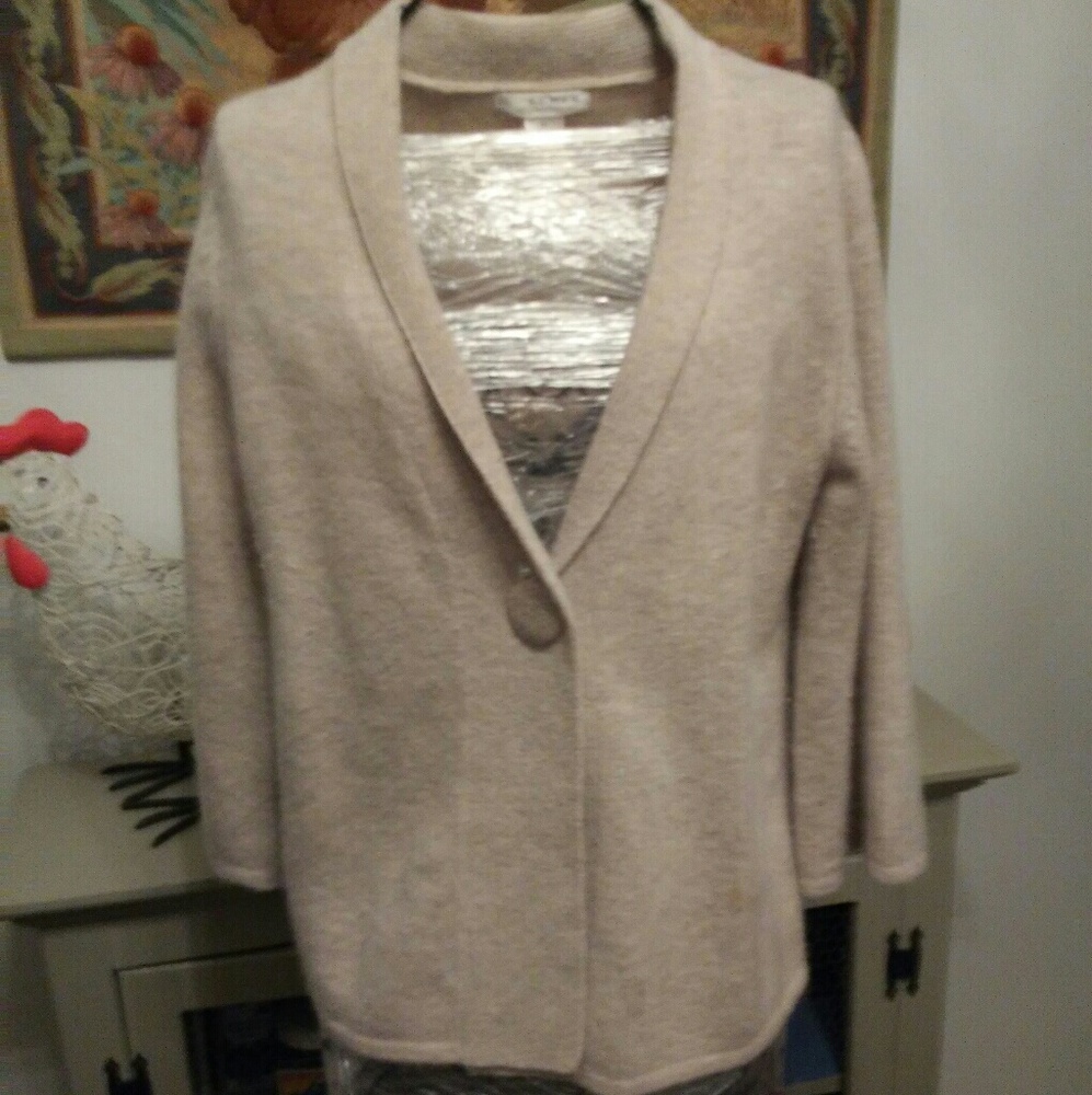 Lamb wool/ angora sweater